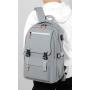 ZF096 New Casual Shoulder Bag Men Outdoor Waterproof Travel Backpack Oxford Cloth Laptop Bag Student Schoolbag USB Port