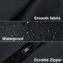 Gelory Custom Travel Lightweight Oxford Fabric Suit Bag Garment Bags for Storage Washable Suit Cover/Dresses/Suits/Coats