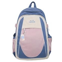 SC035 Wholesale Kids School Bags Large Capacity Nylon Teenagers School Travel Backpacks ins Casual School Book Bag