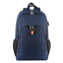 Custom logo waterproof oxford portable laptop bagpack with usb smart backpack business travel school bag for men