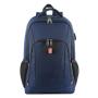 Custom logo waterproof oxford portable laptop bagpack with usb smart backpack business travel school bag for men