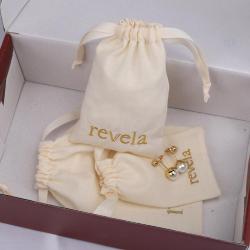 Custom Logo Printing Cotton Linen Gift Comb Cosmetic Drawstring Bag Organic Packaging Cotton Makeup Jewelry Pouch
