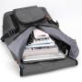Custom Men's Smart Travel Backpack Waterproof Business and School Laptop Bag with USB Charging for Boys