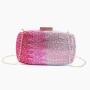 Fashionable box geometry evening bags diamond purse clutch lady luxury evening party crossbody bags handbags 2024 rhinestone bag