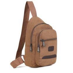 ZR451 Hot Selling New Canvas Casual Single Shoulder Crossbody Bag Cell Phone Outdoor Sport Travel Bag Camouflage Men Chest Bag