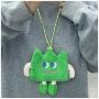 Fashion Small Purse Wallet Custom Furry Toys Plush Keychain
