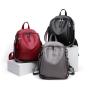 2024 high quality leather backpack for  Women fashion Backpack in factory wholesales lightly nylon bags for girl