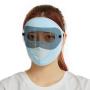 DC020 Summer Breathable Ice Silk Sunscreen Mask Lady Neck Protection Hanging Ear Sunscreen Face Mask Outdoor Sports Mask
