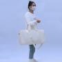 Keymay Women Waterproof Nylon Duffel Bag Foldable Travel Bag Large Capacity Eco Friendly Weekend Travel Duffle Bag