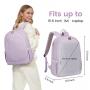 LOVEVOOK Anti-Theft Quilted Polyester Fashion Back Pack Waterproof Carry on Travel Bag Large School Laptop Backpack For Women