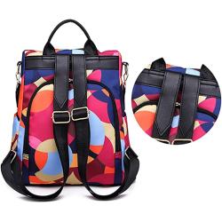High Quality Large Capacity Oxford School Bags Custom Logo Women Backpack Lightweight Travel Shoulder Bag