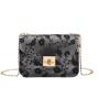 2024 new fashion lace small square bag Korean style casual mobile phone bag mini chain women's crossbody shoulder bag wholesale