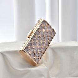 New arrival chain crossbody wholesale retro alloy clutch bag lady banquet bag handbag women's evening dress bag