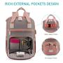 LOVEVOOK 2022 New arrival anti theft computer bags waterproof female college school work travel women 15.6 inch laptop backpack