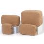 Customizable Cozy Small Pouch Teddy Polar Fleece Material Stock Available Winter Teddy Cosmetic Bag
