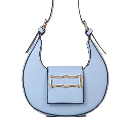 ZR492 Woman Bags Fashion Girl Solid Color Magnetic Button Messenger Bag PU Leather Single Shoulder Ladies phone Crossbody Bag