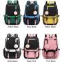 Multifunctional Teenage Oxford School Bags Backpack Junior High School Students Bookbag Outdoor Daypack With Usb Charge Port