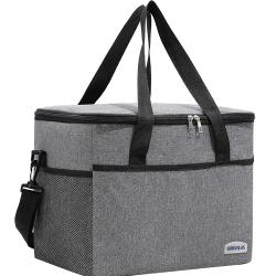 Hot Selling Explosive Large Lunch Bag Square Aluminum Foil Insulation Bento Bag