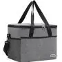 Hot Selling Explosive Large Lunch Bag Square Aluminum Foil Insulation Bento Bag