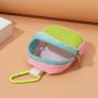 KBW602 Teenage Girl Pink Headphone Bag Coin Purse Portable Cosmetic Bag Pendant Storage Key Bag Personalized Mini Pouch