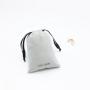 High End Soft Luxury  Flannel Gift Cosmetic Dust Packaging Jewelry Drawstring Velvet Pouch Bag