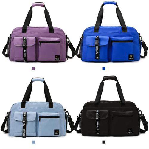 Gelory Customized Logo Durable Large Capacity Overnight Dry And Wet Separation Sport Bags Waterproof Oxford Cloth Gym Duffel Travel Bag