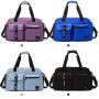 Gelory Customized Logo Durable Large Capacity Overnight Dry And Wet Separation Sport Bags Waterproof Oxford Cloth Gym Duffel Travel Bag