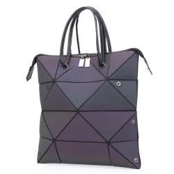 LOVEVOOK 2023 Women shoulder Handbags ladies Luxury Totes Bag famous Designer women Luminous reflective Geometric Bag