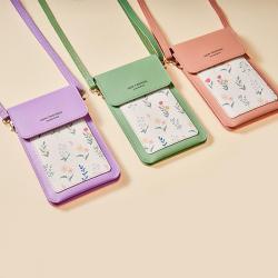 XL110 Customised Ladies Mini Bag Women's Mobile Phone Bag Wholesalers Hot Sell Shoulder Bag Touch Screen Phone Pouch