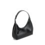 2024 Spring New Genuine Leather Moon Women's Bag Solid Color carteras para mujer 	 sac a main