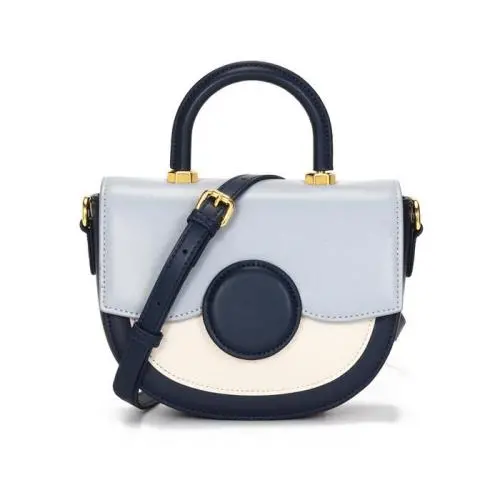 Custom Made Latest New Saddle Design Women Crossbody Semicircle Shape Shoulder Messenger Tote Bags for Women Handbags And Purses