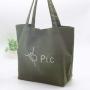 Custom Logo Printed Large Canvas Cotton Tote Bag For Shopping Organic Canvas Cloth Shopping Bag