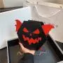 Funny Halloween Pumpkin Women's Bag Fashion Crossbody Bags Chain Custom shape Women's Bags