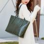 Custom Large capacity Wholesale Classic Trendy Big Tote Bag Lady Handbag Shopping Bag Women Sling Bag Lady Brown Purses