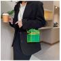 Acrylic Women Handbag Candy Color Chain Sling Chain Transparent Box Handbag Clear Acrylic Handbag Box
