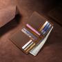 ZR250 New Vintage Crazy Horse Leather Men's Wallet Short Fashion Genuine Leather Money Clip Layer Cowhide Simple Clip