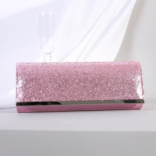 Glitter women long clutch bags with chain shiny dinner dress clutch purses and handbags for women evening bags factory wholesale