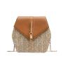 Summer New Style Straw Woven Chain Bag Fashion Designer Straw Bags 2022 Girls Fashion Shoulder Handbags For Women