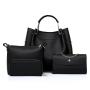 2022 New Womens Handbag Lichee Handbag Sling Bags Wallet Lady Women Ladies Luxury Purses Shoulder Bags 4 Pieces Handbag Bag Set