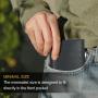 Hot-selling waterproof cosmetic bag Multi-card card bag with zipper and handle bag