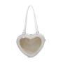 Manufacturer Clear Window Heart Shape Ita Bag Pin Display Custom Ita Bag Customized Holographic Ita Bags