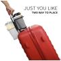 KBW731 Travel Gifts Carry On Luggage Accessories Coffee Cup Holder for Suitcase Traveler Airport Plane Must Haves Essentials