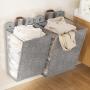 Household Dirty Clothes Storage Basket Folding Dirty Clothes Basket