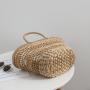 High Quality Summer Holiday Fashion Mesh Bucket Beach Bags Women Straw Woven Tote Bag Handbags Ladies Large Sea Beach Straw Bag