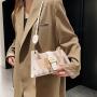 2024 New Popular Contrast Color Casual Texture Crossbody Bag