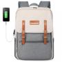 LOVEVOOK School bag 15.6 Inch Travel Backpack for Girls Boy Fashion Laptop Bag Work Bag Nurse Teacher College Backpack with USB