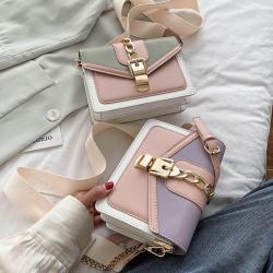 wholesale women handbags Single Shoulder Messenger Fashion Chain Small Zipper Square Bag Tote Handbag Women With Lock
