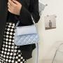 2023 New Fashion Small Square Diamond Lattice Zipper Bag Single Shoulder Messenger Chain Bag Women Hand Bags Ladies