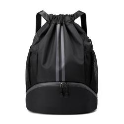 LX044 Personalized Drawstring Backpack Waterproof Folding Sport Beach Gym Bag Men Women Backpack for Basketball Soccer Mountain