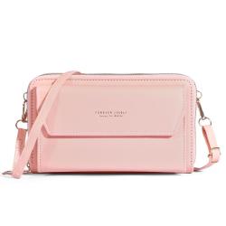 New Ladies Wallet Korean Version Fashionable Large Capacity Mobile Phone Bag Multi-Function Shoulder Clutch Coin Purse